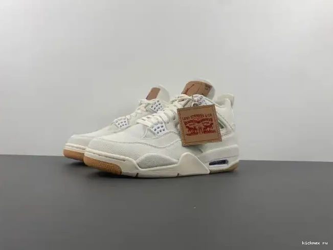 Cheap MAX 'White' Levi's AO2571-100 Air x 4 Jordan 0405